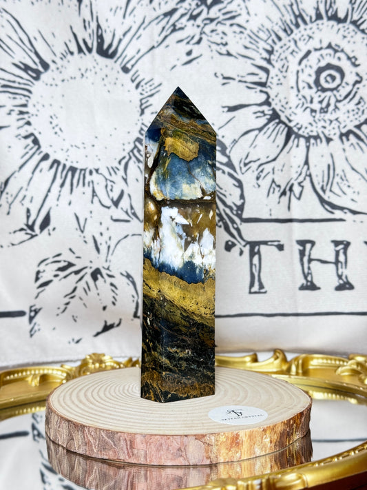 【Skye picks】Storm blue Pietersite bigboy tower H17.1*W4.3 0.42kg