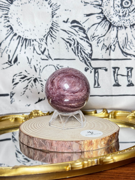 【Skye picks】Rosette Nebula-Red Mica sphere 0.415kg